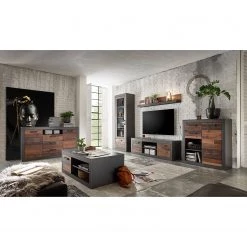 Red Living Buffet Buzan - Imitation bois recyclé / Anthracite -Meubles de salon Soldes 1000223919 200828 15453700094 MOOD DETAILS P000000001000223919 mood