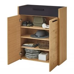 Voss Meuble d’entrée Levio II - Placage en bois véritable - Chêne - Noir 10 Voss Meuble d’entrée Levio II - Placage en bois véritable - Chêne - Noir -Meubles de salon Soldes 1000223954 200911 07180800080 DETAILS P000000001000223954