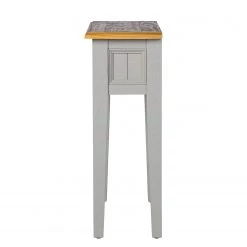 Maison Belfort Console Lavalle - Partiellement en pin massif - Pin / Gris clair -Meubles de salon Soldes 1000224193 210625 12141000013 DETAILS P000000001000224193
