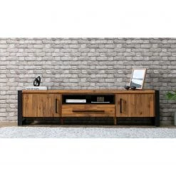Ars manufacti Meuble TV Urban Industry II - Partiellement en acacia massif / Métal - Acacia / Noir 25 Ars manufacti Meuble TV Urban Industry II - Partiellement en acacia massif / Métal - Acacia / Noir -Meubles de salon Soldes 1000224206 210714 07372000009 MOOD DETAILS P000000001000224206 mood