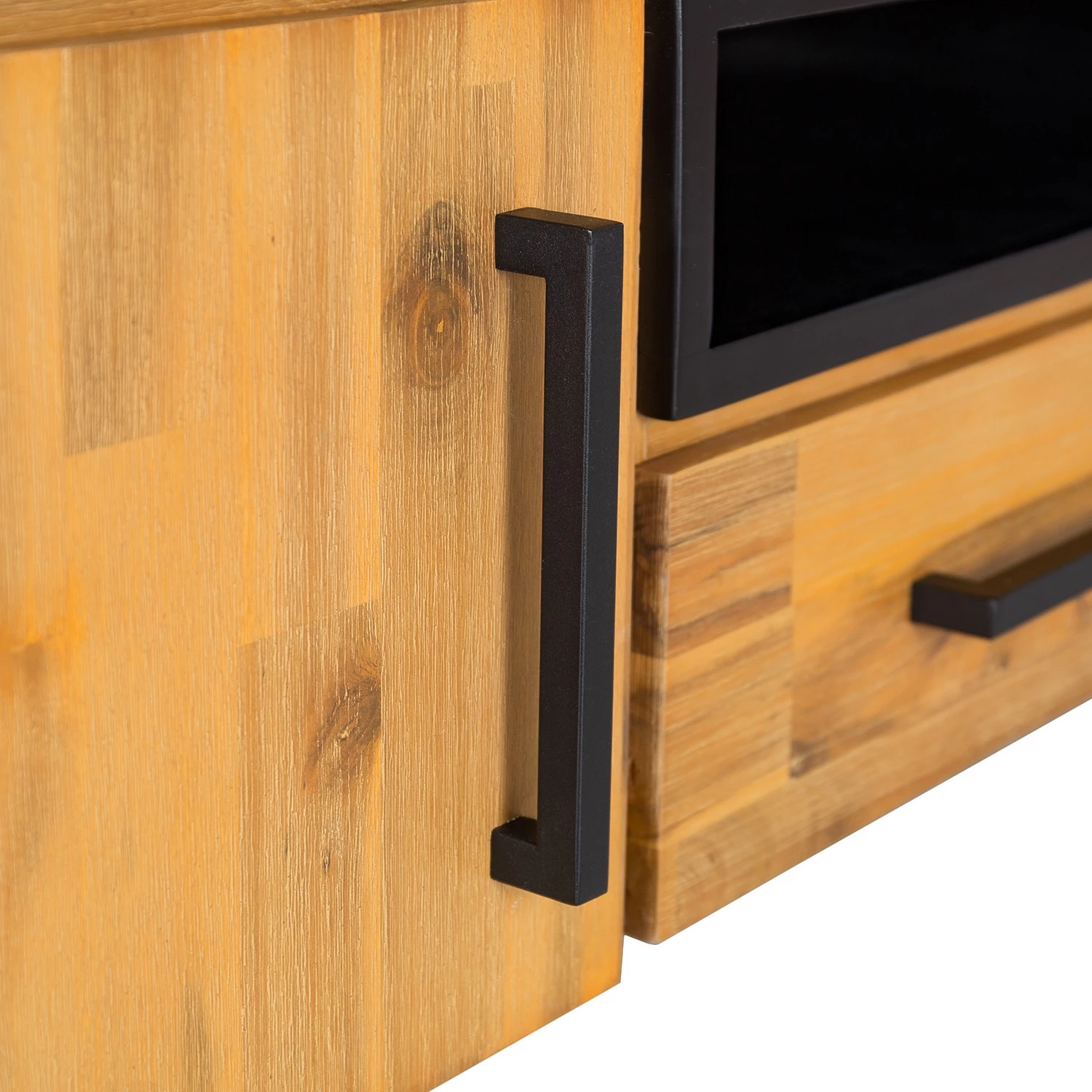 Ars manufacti Meuble TV Urban Industry II - Partiellement en acacia massif / Métal - Acacia / Noir 21 Ars manufacti Meuble TV Urban Industry II - Partiellement en acacia massif / Métal - Acacia / Noir – Image 19