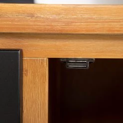 Ars manufacti Buffet Urban Industry IV - Partiellement en acacia massif / Métal - Acacia / Noir -Meubles de salon Soldes 1000224216 210908 15542000029 DETAILS P000000001000224216