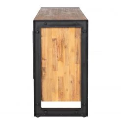 Ars manufacti Buffet Urban Industry II - Partiellement en acacia massif / Métal - Acacia / Noir -Meubles de salon Soldes 1000224223 210908 15542000039 DETAILS P000000001000224223