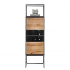 Red Living Ensemble meubles TV Barview I (3 élém.) - Placage bois - Chêne / Anthracite -Meubles de salon Soldes 1000224224 210215 11264300009 DETAILS P000000001000224224