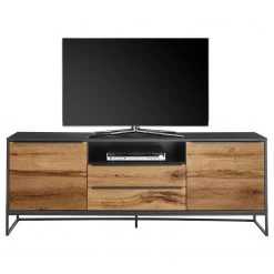 Red Living Ensemble meubles TV Barview II (3 élém.) - Placage bois - Chêne / Anthracite 20 Red Living Ensemble meubles TV Barview II (3 élém.) - Placage bois - Chêne / Anthracite -Meubles de salon Soldes 1000224225 210215 11265700017 DETAILS P000000001000224225