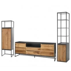 Red Living Ensemble meubles TV Barview III (3 élé.) - Placage bois - Chêne / Anthracite 22 Red Living Ensemble meubles TV Barview III (3 élé.) - Placage bois - Chêne / Anthracite -Meubles de salon Soldes 1000224226 210215 11270500022 DETAILS P000000001000224226