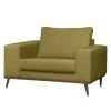 Mørteens Fauteuil Billund - Tissu structuré - Vert olive