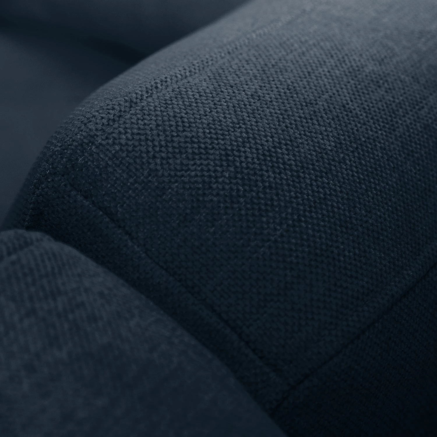 Mørteens Canapé d’angle Billund I - Tissu structuré - Bleu foncé - Méridienne courte à gauche (vue de face) 7 Mørteens Canapé d’angle Billund I - Tissu structuré - Bleu foncé - Méridienne courte à gauche (vue de face) – Image 5