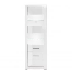 Loftscape Vitrine Bricktown II - Blanc brillant / Blanc mat -Meubles de salon Soldes 1000224384 200904 12203500025 DETAILS P000000001000224384