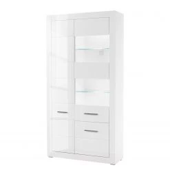 Loftscape Meubles TV muraux Bricktown III (4 él.) - Blanc brillant / Blanc mat 15 Loftscape Meubles TV muraux Bricktown III (4 él.) - Blanc brillant / Blanc mat -Meubles de salon Soldes 1000224393 200925 18322300038 DETAILS P000000001000224393