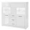 Loftscape Buffet haut Bricktown V - Blanc brillant / Blanc mat -Meubles de salon Soldes 1000224402 200904 12222300080 IMAGE P000000001000224402