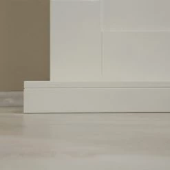 Loftscape Cheminée électrique Toronto - Blanc brillant - Insert de cheminée noir -Meubles de salon Soldes 1000224496 200922 15383200019 DETAILS P000000001000224496