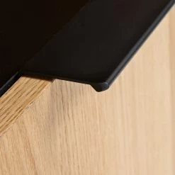 Norrwood Meuble TV Ceduna II - Noir mat / Chêne -Meubles de salon Soldes 1000224551 200909 06312300004 DETAILS P000000001000224551