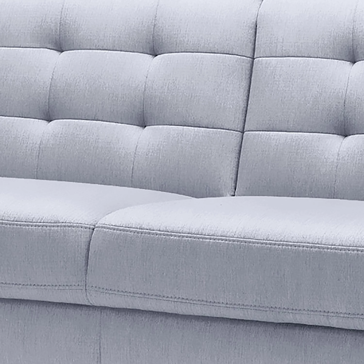 Fredriks Canapé convertible Cropwell - Tissu - Tissu Ramse: Bleu clair 11 Fredriks Canapé convertible Cropwell - Tissu - Tissu Ramse: Bleu clair – Image 9