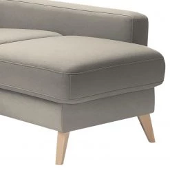 Fredriks Canapé d’angle Cropwell - Tissu - Tissu Ramse: Marron clair - Méridienne courte à droite (vue de face) -Meubles de salon Soldes 1000225156 210305 12301800171 DETAILS P000000001000225156