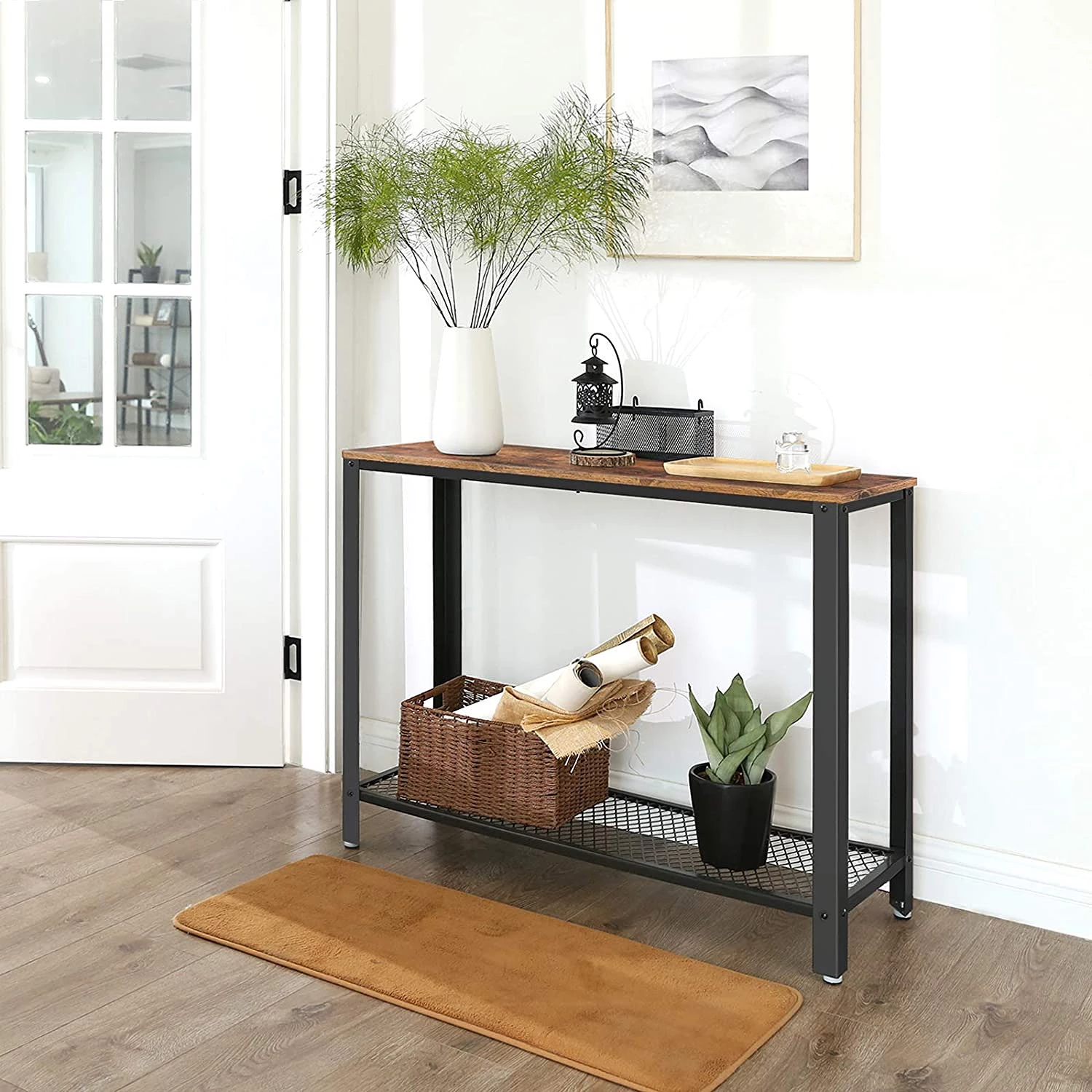 Red Living Console Morristown I - Marron / Noir 7 Red Living Console Morristown I - Marron / Noir – Image 5