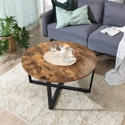 Red Living Table basse Hexton - Marron / Noir -Meubles de salon Soldes 1000225816 200914 06123100060 MOOD DETAILS P000000001000225816 mood