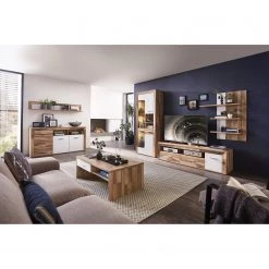 Loftscape Meuble TV Waverly - Blanc / Imitation chêne -Meubles de salon Soldes 1000225902 200923 13371800073 MOOD DETAILS P000000001000225902 mood