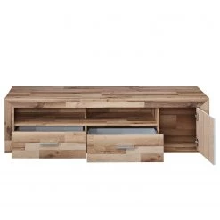 Loftscape Meuble TV Waverly - Blanc / Imitation chêne -Meubles de salon Soldes 1000225902 200923 13372100075 DETAILS P000000001000225902