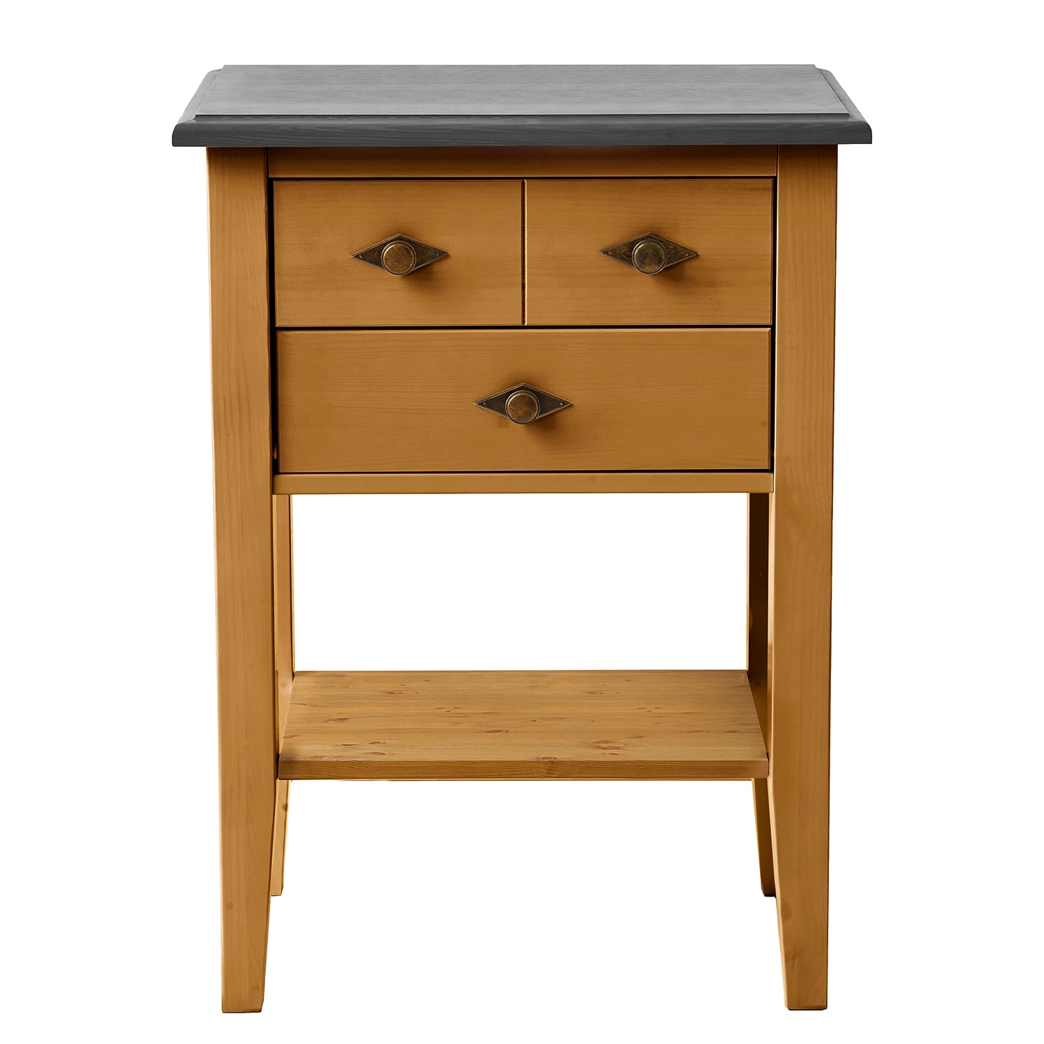 Maison Belfort Console Bergen I - Pin coloris lessivé / Pin gris - Largeur : 58 cm 3 Maison Belfort Console Bergen I - Pin coloris lessivé / Pin gris - Largeur : 58 cm