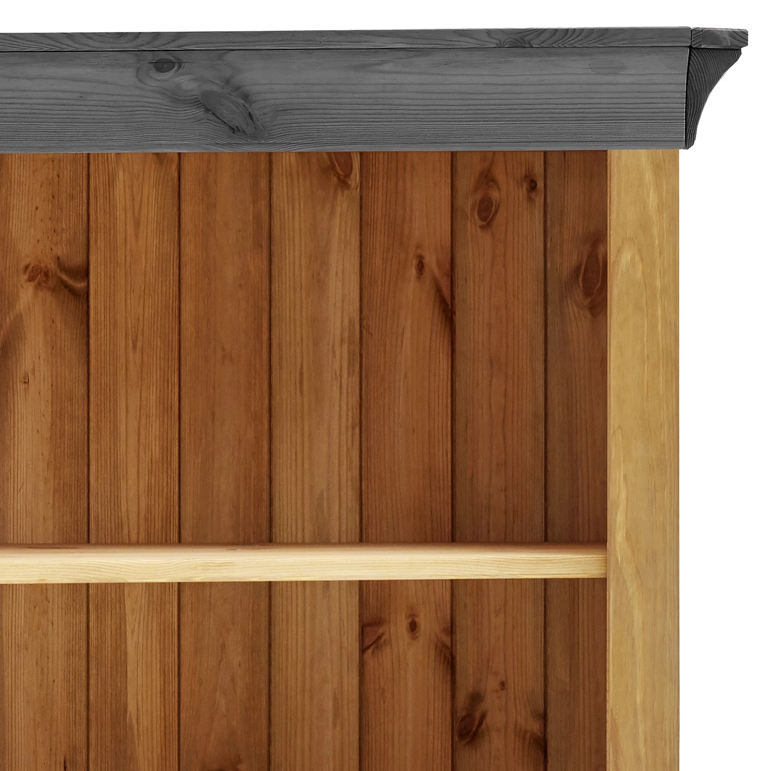 Maison Belfort Bibliothèque Bergen II - Pin coloris lessivé / Pin gris 5 Maison Belfort Bibliothèque Bergen II - Pin coloris lessivé / Pin gris – Image 3