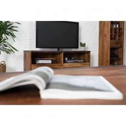 Ars manufacti Meuble TV Mackz I - Acacia massif - Acacia / Noir vieilli -Meubles de salon Soldes 1000226069 220126 155500000022 MOOD DETAILS P000000001000226069 mood