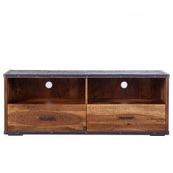 Ars manufacti Meuble TV Mackz I - Acacia massif - Acacia / Noir vieilli -Meubles de salon Soldes 1000226069 220127 084010000030 DETAILS P000000001000226069