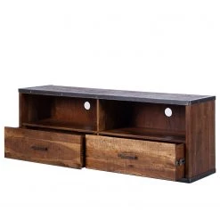 Ars manufacti Meuble TV Mackz I - Acacia massif - Acacia / Noir vieilli -Meubles de salon Soldes 1000226069 220127 084010000035 DETAILS P000000001000226069