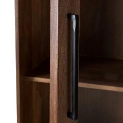 Ars manufacti Vitrine Copp - Manguier massif / Métal - Cuivre / Manguier foncé -Meubles de salon Soldes 1000226079 210429 12193300007 DETAILS P000000001000226079