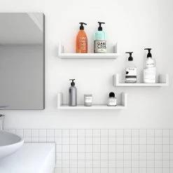 Loftscape Tablettes murales Cresson (lot de 3) - Blanc -Meubles de salon Soldes 1000226184 200922 17381900028 MOOD DETAILS P000000001000226184 mood