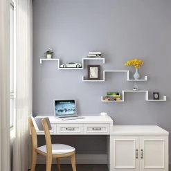 Loftscape Tablettes murales Cresson (lot de 3) - Blanc -Meubles de salon Soldes 1000226184 200922 17381900029 MOOD DETAILS P000000001000226184 mood