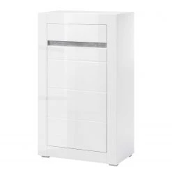Loftscape Commode Cape Ann IV - Blanc brillant / Blanc mat