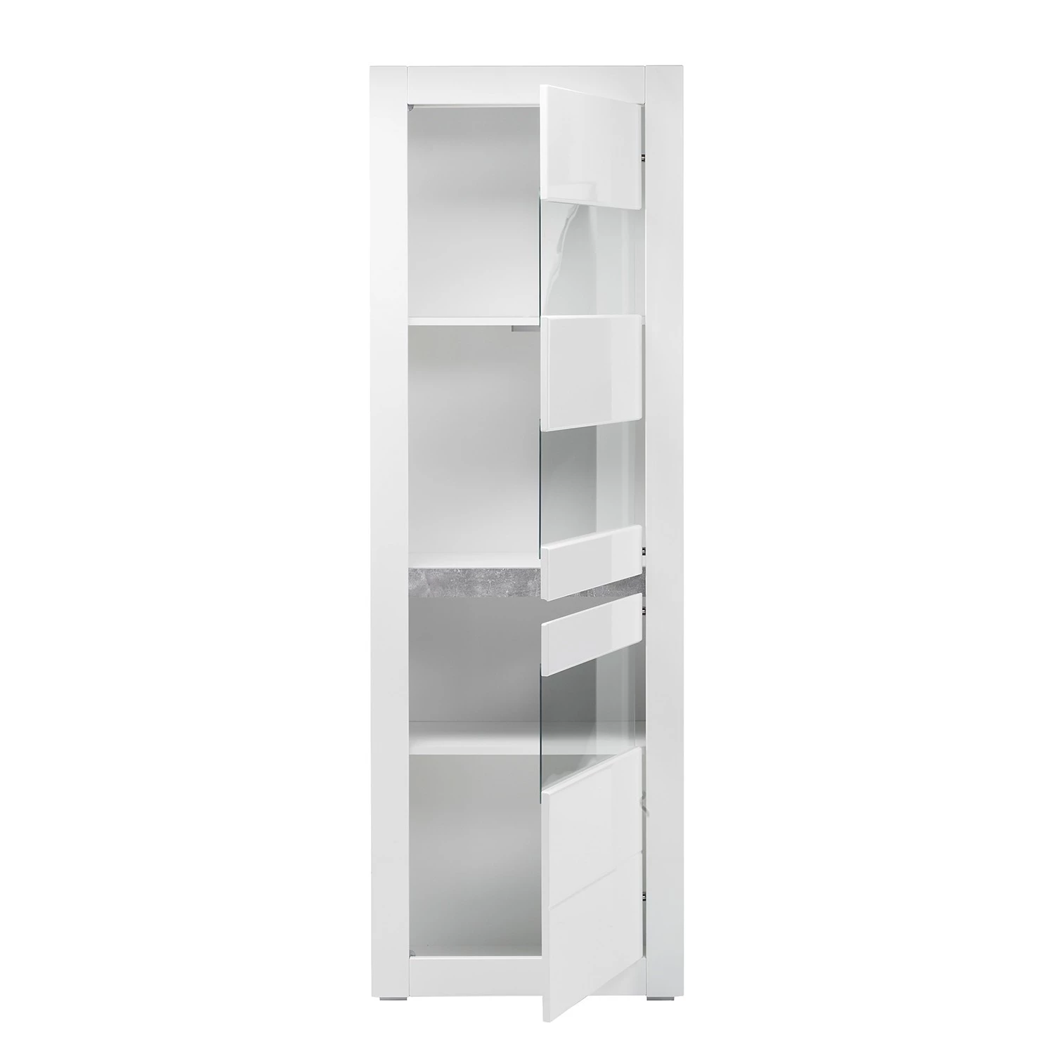 Loftscape Vitrine Cape Ann II - Blanc brillant / Blanc mat 6 Loftscape Vitrine Cape Ann II - Blanc brillant / Blanc mat – Image 4