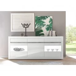 Loftscape Buffet Cape Ann II - Blanc brillant / Blanc mat 9 Loftscape Buffet Cape Ann II - Blanc brillant / Blanc mat -Meubles de salon Soldes 1000226251 200923 15530900048 MOOD DETAILS P000000001000226251 mood