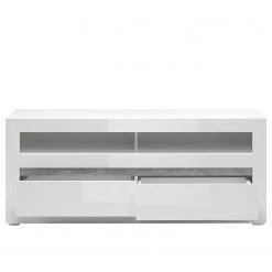 Loftscape Ensemble meubles TV Cape Ann V (4 élém.) - Blanc brillant / Blanc mat -Meubles de salon Soldes 1000226257 200923 15541200097 DETAILS P000000001000226257