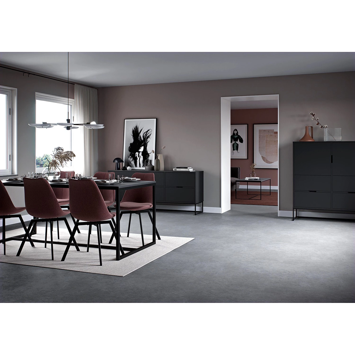 Tenzo Table basse Lipp - Noir 4 Tenzo Table basse Lipp - Noir – Image 2