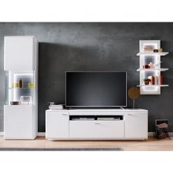 Loftscape Meubles TV muraux Cassville II ( 4 él.) - Blanc mat / Anthracite