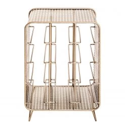 Red Living Porte-bouteille Massillon - Métal - Doré -Meubles de salon Soldes 1000227241 201006 13141600050 DETAILS P000000001000227241