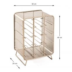 Red Living Porte-bouteille Massillon - Métal - Doré -Meubles de salon Soldes 1000227241 201006 13141900052 SKETCH DETAILS P000000001000227241 sketch