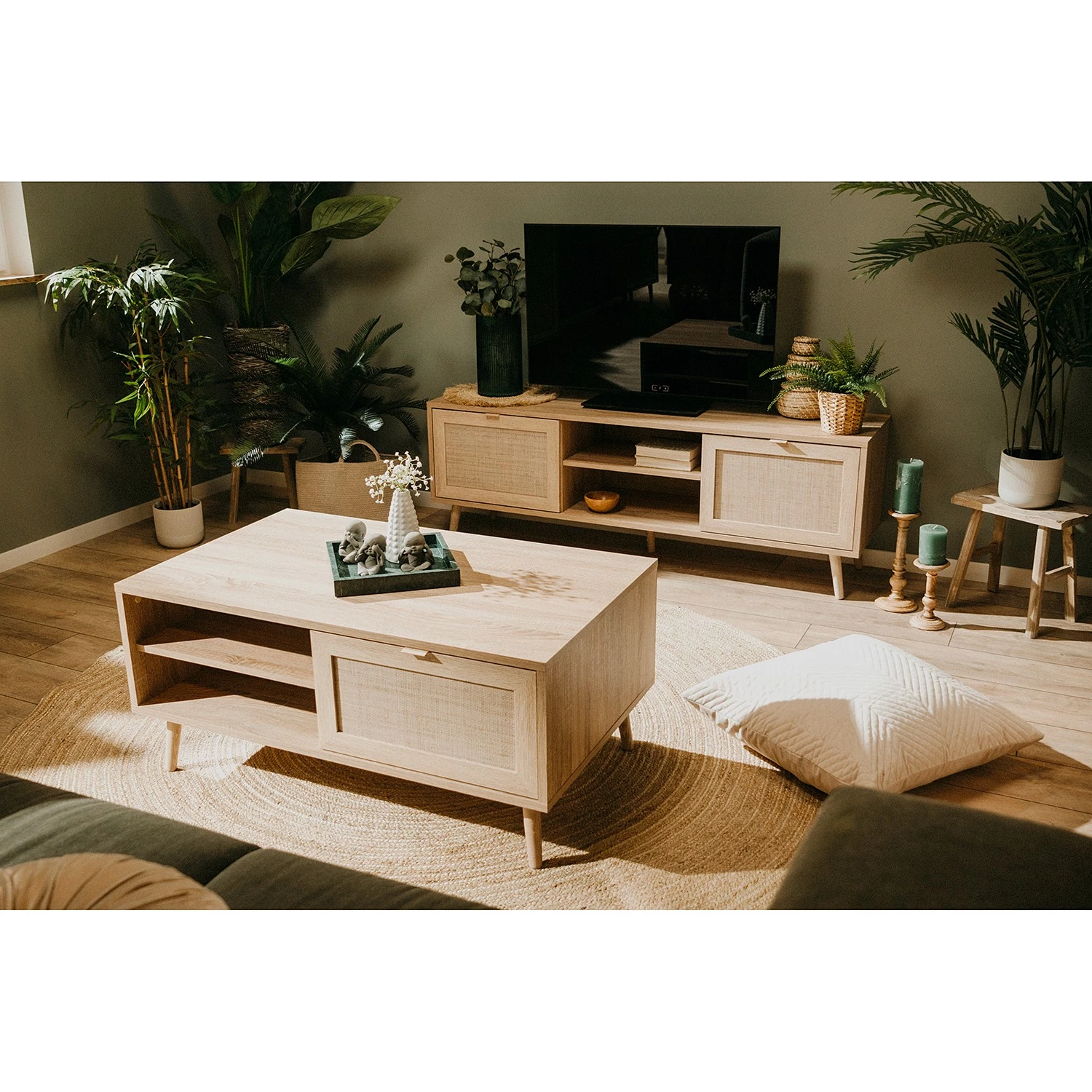 Naturoo Table basse Bouzy - Imitation chêne Sonoma 5 Naturoo Table basse Bouzy - Imitation chêne Sonoma – Image 3