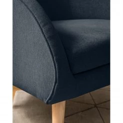 Ridgevalley Fauteuil Volonne - Tissu Nere: Bleu marine -Meubles de salon Soldes 1000227313 210325 07002000136 DETAILS P000000001000227313