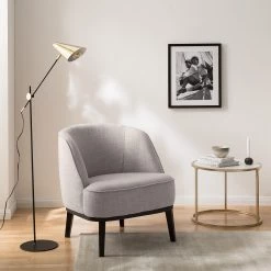 Ridgevalley Fauteuil Voiteur - Tissu Noela: Gris clair 22 Ridgevalley Fauteuil Voiteur - Tissu Noela: Gris clair -Meubles de salon Soldes 1000227401 210506 10192400099 MOOD DETAILS P000000001000227401 mood