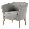 Ridgevalley Fauteuil Tarco - Tissu Voer: Gris -Meubles de salon Soldes 1000227419 210408 16085200362 IMAGE P000000001000227419
