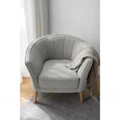 Ridgevalley Fauteuil Tarco - Tissu Voer: Gris -Meubles de salon Soldes 1000227419 210428 11281100083 MOOD DETAILS P000000001000227419 mood