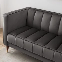 Red Living Canapé Suzy (2-3 places) - Velours Ravi: Gris 25 Red Living Canapé Suzy (2-3 places) - Velours Ravi: Gris -Meubles de salon Soldes 1000227441 210506 10194700187 DETAILS P000000001000227441