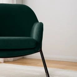 Red Living Fauteuil Culin - Microfibre Sela: Pétrole -Meubles de salon Soldes 1000227476 210426 12404900142 DETAILS P000000001000227476