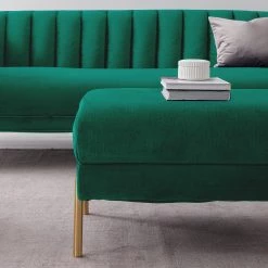 Jack & Alice Repose-pieds Borlo - Vert foncé 19 Jack & Alice Repose-pieds Borlo - Vert foncé -Meubles de salon Soldes 1000227591 210702 06194400068 DETAILS P000000001000227591