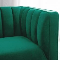 Jack & Alice Fauteuil Borlo - Vert foncé -Meubles de salon Soldes 1000227603 210702 06194400074 DETAILS P000000001000227603