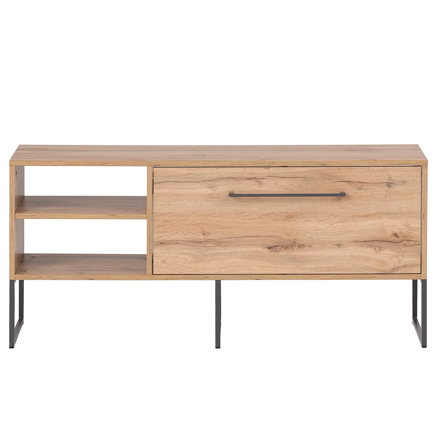 Schildmeyer Meuble TV Limmo - Imitation chêne rustique / Noir 7 Schildmeyer Meuble TV Limmo - Imitation chêne rustique / Noir – Image 5