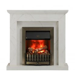 Loftscape Cheminée électrique Boyne - Imitation marbre blanc 21 Loftscape Cheminée électrique Boyne - Imitation marbre blanc -Meubles de salon Soldes 1000230615 201113 12533200059 DETAILS P000000001000230615